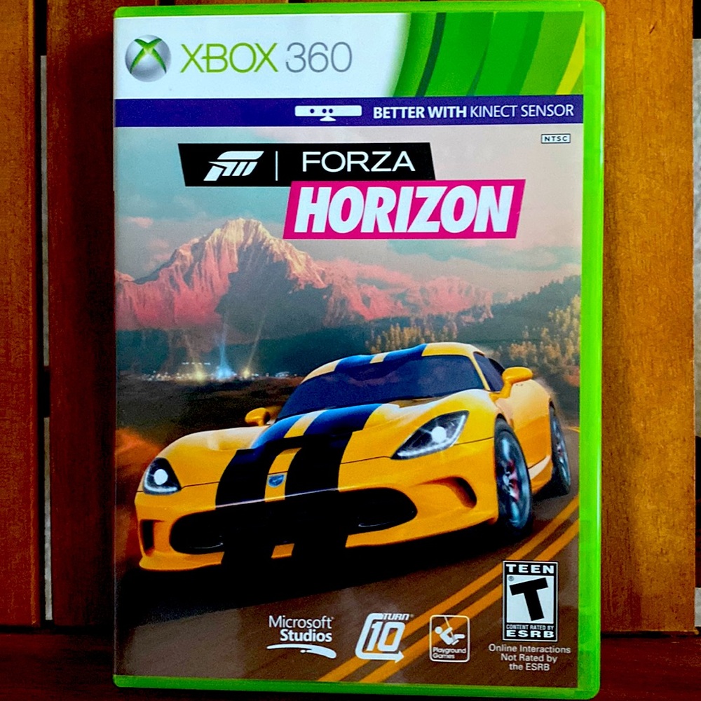 FORZA HORIZON WITH KINECT SENSOR